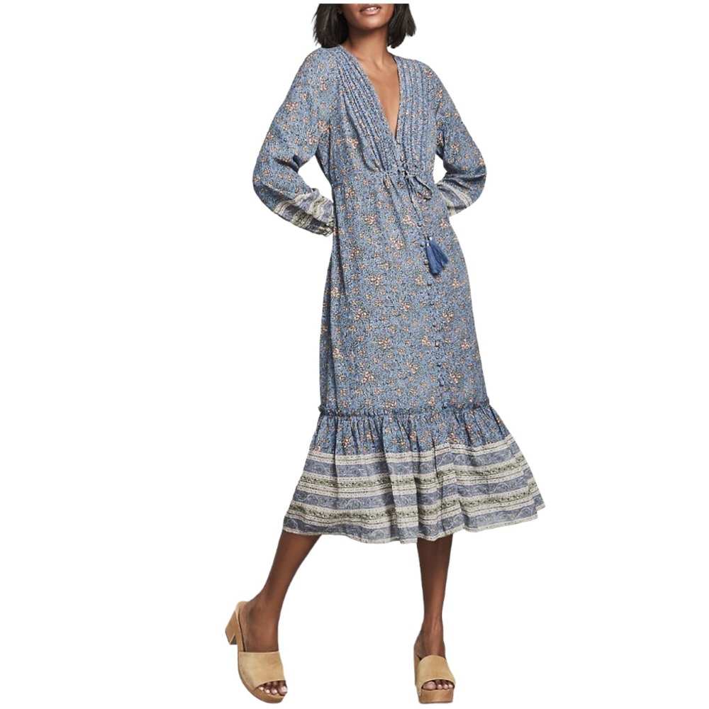 Veronica Beard Kameya Floral Midi Dress - Picture 3 of 12